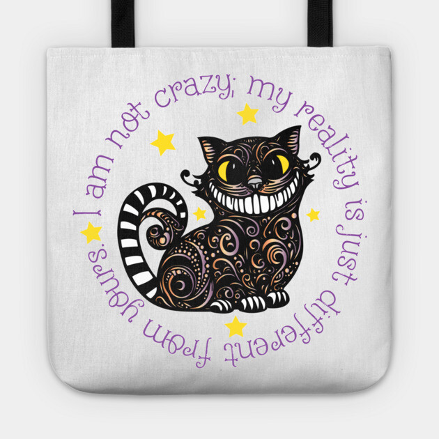 Cheshire Cat Tote by DickinsonDesign