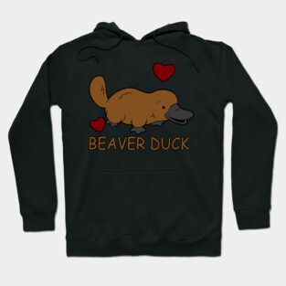 Beaver Duck (Platypus Humour) Hoodie