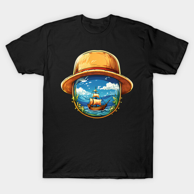 One Piece T-Shirt by The Dark Matter Art
