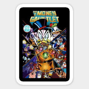 The Money Gauntlet Sticker