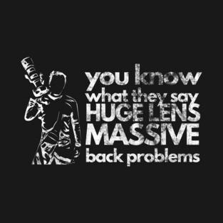 Huge Lens Weathered T-Shirt