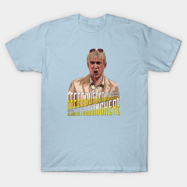 SNL: EEEUUEEwhatareyoudoinghere T-Shirt by 51Deesigns