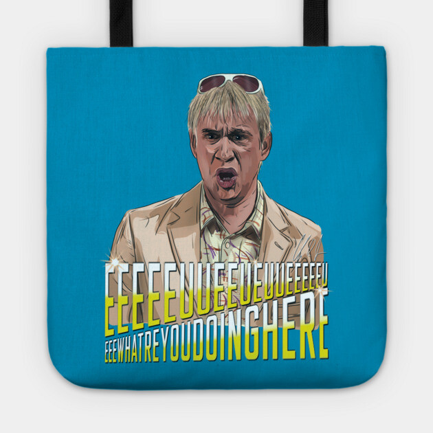 SNL: EEEUUEEwhatareyoudoinghere Tote by 51Deesigns