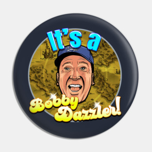 Bobby Dazzler Cartoon Design – Gary Drayton Oak Island Pin