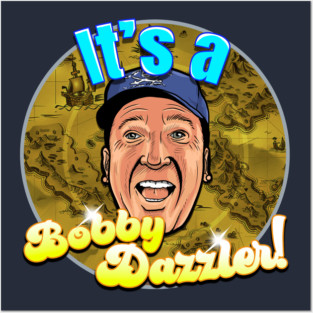 Bobby Dazzler Cartoon Design – Gary Drayton Oak Island Posters and Art