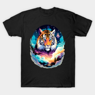 Tiger in the Mountains and Forests T-Shirt