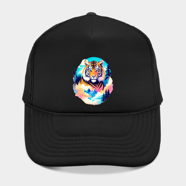 Tiger in the Mountains and Forests by BirdsnStuff