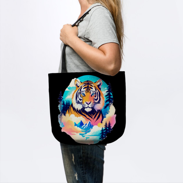 Tiger in the Mountains and Forests by BirdsnStuff