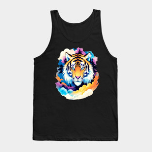 Tiger in the Mountains and Forests Tank Top