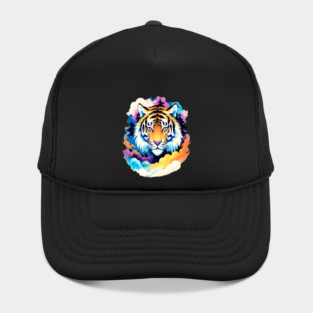 Tiger in the Mountains and Forests Hat