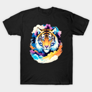 Tiger in the Mountains and Forests T-Shirt