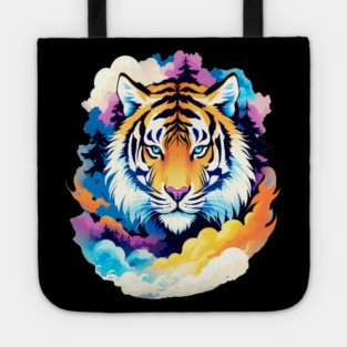 Tiger in the Mountains and Forests Tote