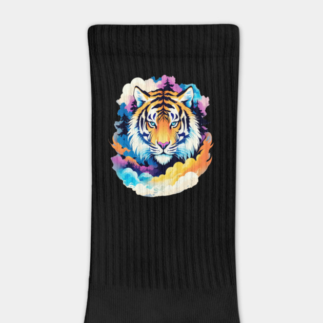 Tiger in the Mountains and Forests by BirdsnStuff