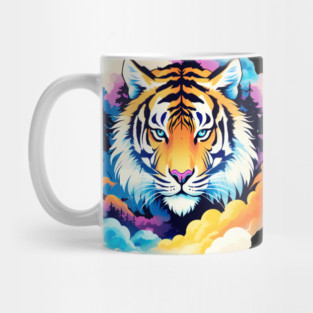 Tiger in the Mountains and Forests Mug