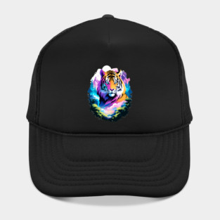 Tiger in the Mountains and Forests Hat