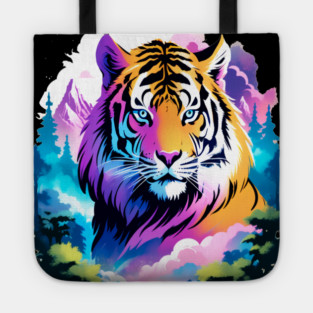 Tiger in the Mountains and Forests Tote