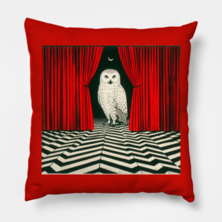 The Owl is not in the Red Room as it seems... Pillow
