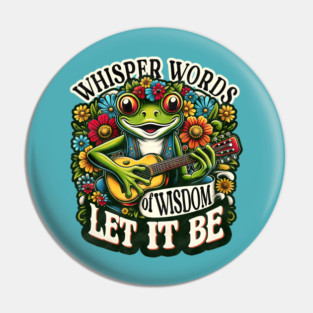 wisper words of wisdom let it be Pin