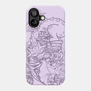 Book Dragon Phone Case