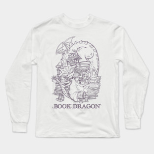 Book Dragon Long Sleeve T-Shirt