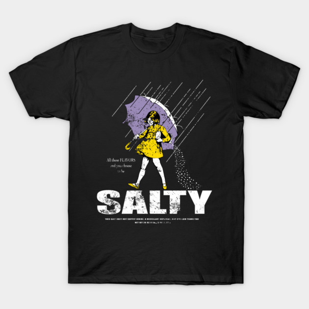 salty T-Shirt by guilhermedamatta