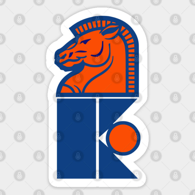 Retro Hockey - Jersey Knights Hockey Team - WHA Seventies Sticker by Yesteeyear