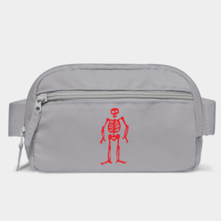 Pirate Flag - Pirate Edward Low - Red Skeleton Flag Bag
