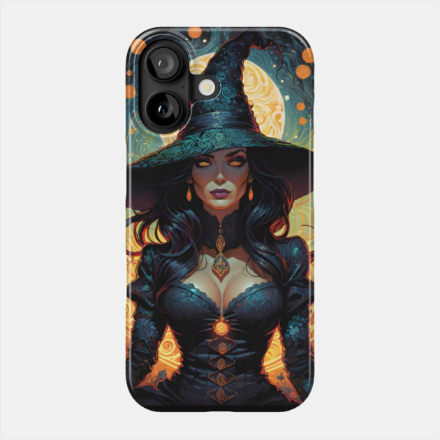 Hautumn Witch Phone Case by Grave Digs