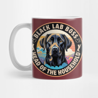 Black Lab Boss Mug