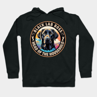 Black Lab Boss Hoodie