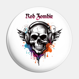 rob zombie Pin