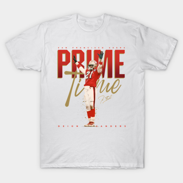 Deion Sanders Primetime red T-Shirt
