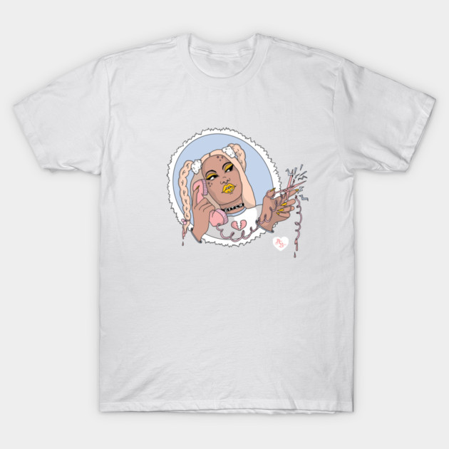 Cut Off Fake Friends T-Shirt by AilieBanks