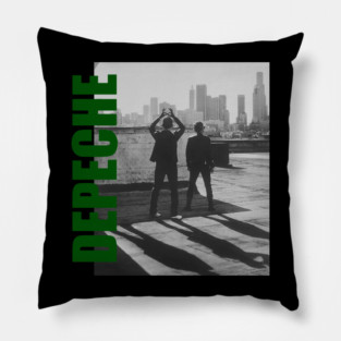 Depeche Mode // Retro Aesthetic Fan Art // 80s Pillow