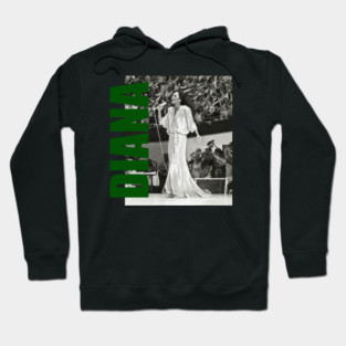Diana Ross // Retro Aesthetic Fan Art // 80s Hoodie