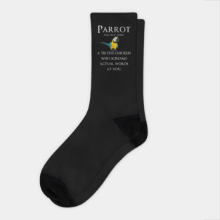 Parrot Definition Socks