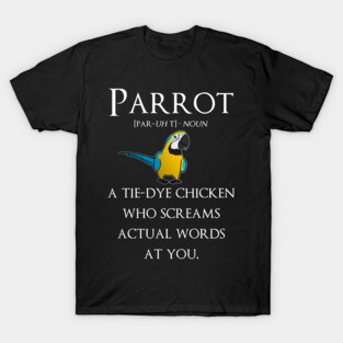 Parrot Definition T-Shirt