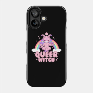 Queer Witch Cute Baphomet Goat Phone Case