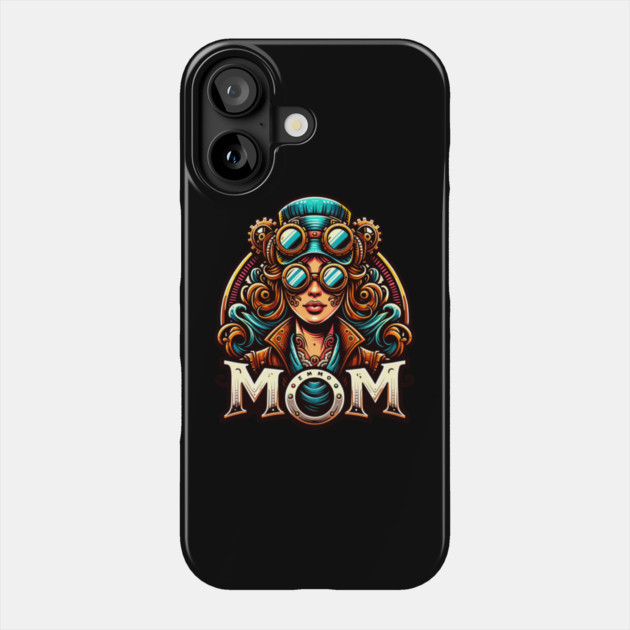 Steampunk Mom Phone Case by HolidayBug