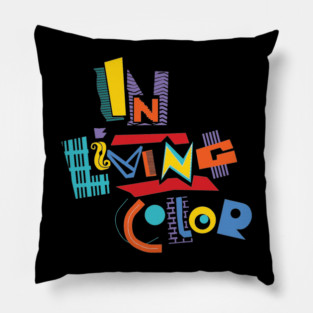 In Living Color 90's Tee Pillow