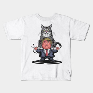 Cats Against Trump Kids T-Shirt