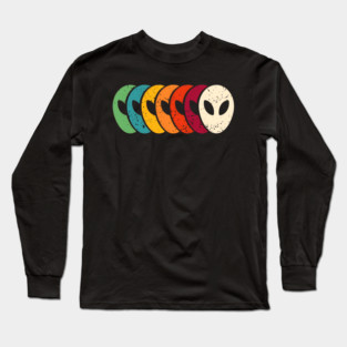 Invasion: Alien Face Long Sleeve T-Shirt