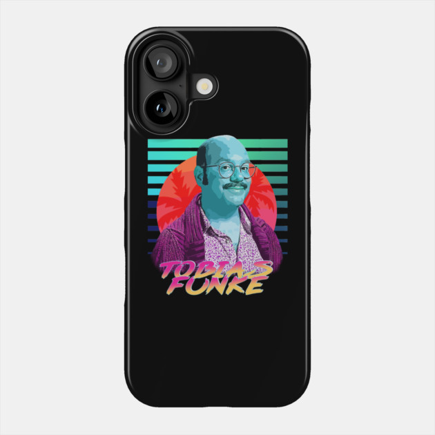 Tobias Fünke // Neon Retro Fit Phone Case by Tv Moments