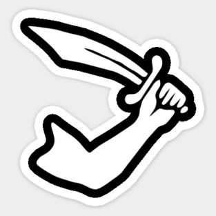 Pirate Flag - The Rhode Island Pirate Thomas Tew- Jolly Roger Flag Sticker