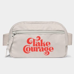 Take Courage (red) Bag