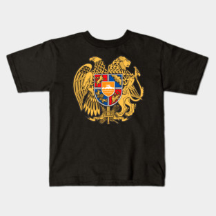 Armenia Coat of Arms Kids T-Shirt