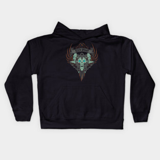 DEATH KNIGHT - ELITE EDITION-V2 Kids Hoodie