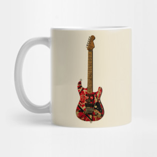 Retro Guitar Van Halen Mug