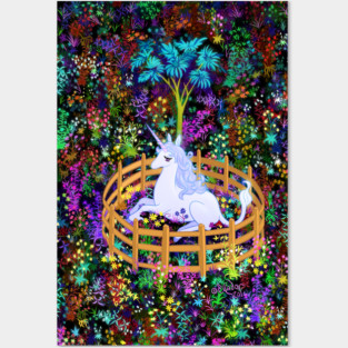 The Last Unicorn in Captivity Posters and Art