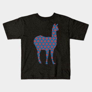 Phish Llama Donuts Kids T-Shirt